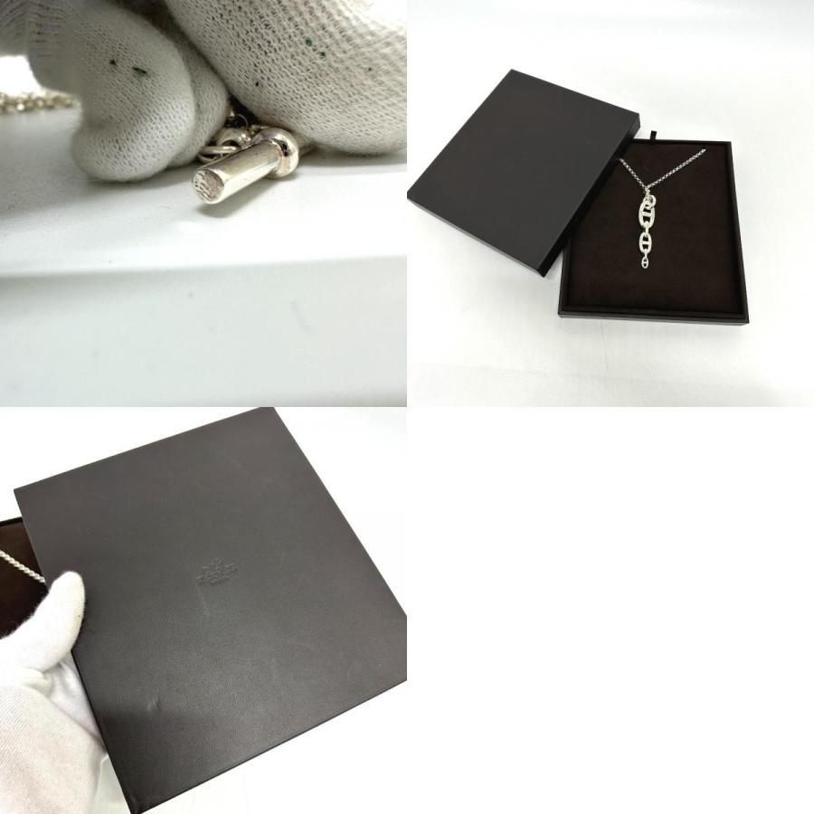新品同様 HERMES エルメス アンジェネラージ ネックレス シルバー レディース【中古】 | HERMES | 09