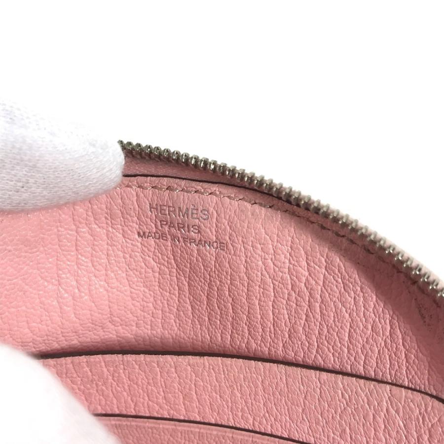 希少 エルメス パドック シュバル 馬 ケース シェーブル ローズ ピンク HERMES（エルメス） シュバル パドック 財布 小銭入れ 馬 コインケース