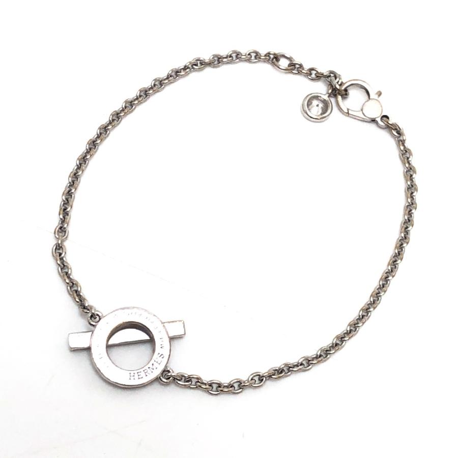 HERMES エルメス フィネス K18WG ダイヤモンド 0.55ct アクセサリー ブレスレット ホワイトゴールド シルバー レディース【中古】 | HERMES | 01