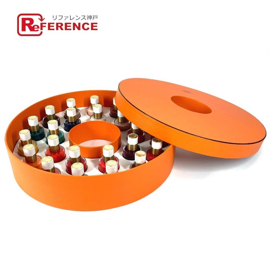 未使用 HERMES エルメス レ マン エルメス アドベントリース 24 マニキュア 24本 15ml 2023年クリスマス限定 雑貨 【中古】 | HERMES