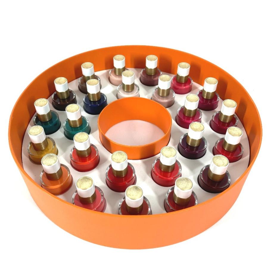 未使用 HERMES エルメス レ マン エルメス アドベントリース 24 マニキュア 24本 15ml 2023年クリスマス限定 雑貨 【中古】 | HERMES | 02