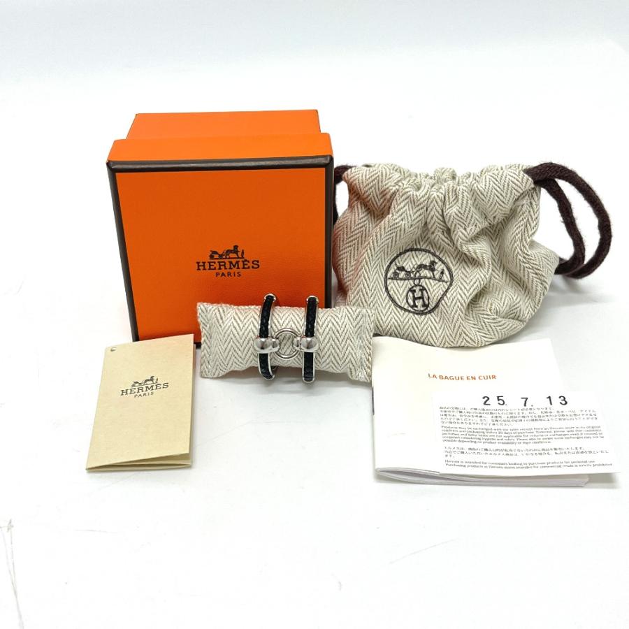 HERMES エルメス フリブスティエ（Flibustier） アクセサリー 2連リング フリビュスティエ リング・指輪 シルバー レディース【中古】 | HERMES | 06
