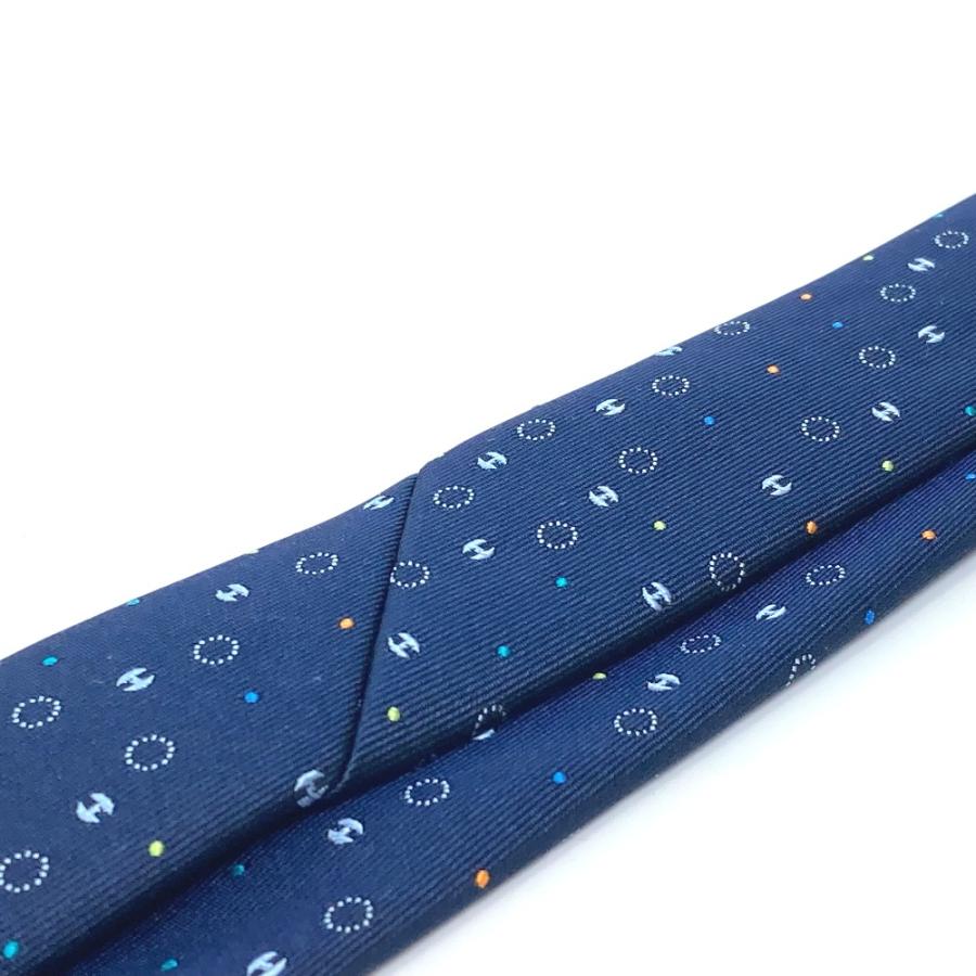 HERMES エルメス アパレル 総柄 ファッション小物 ネクタイ シルク ブルー メンズ【中古】 | HERMES | 03