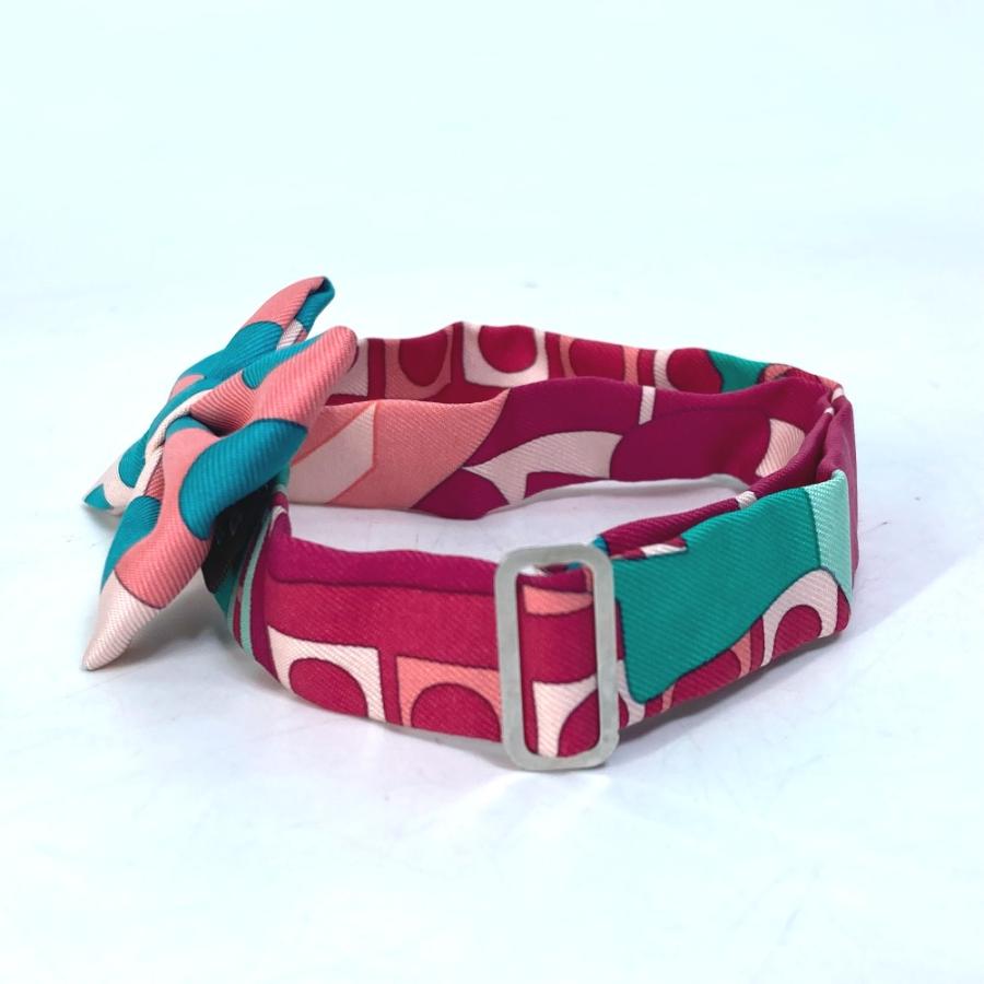 HERMES エルメス アクセサリー ヌーパピヨン ドット 水玉 リボン 蝶ネクタイ ネクタイ シルク ピンク メンズ【中古】未使用 | HERMES | 03