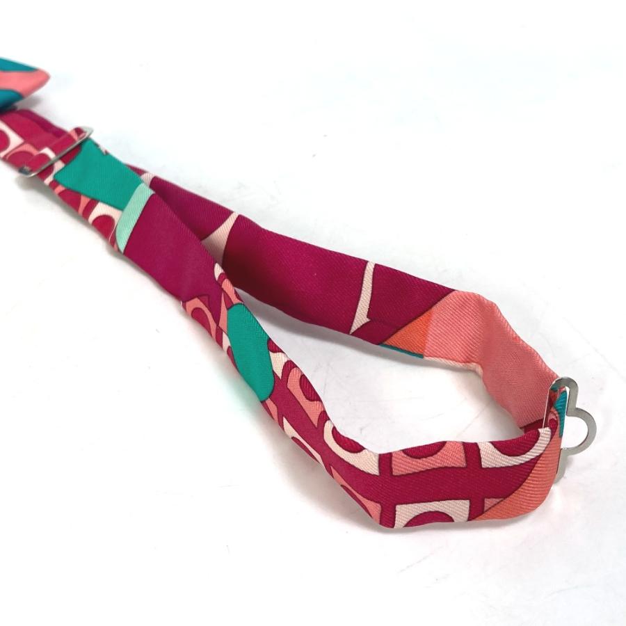 HERMES エルメス アクセサリー ヌーパピヨン ドット 水玉 リボン 蝶ネクタイ ネクタイ シルク ピンク メンズ【中古】未使用 | HERMES | 06