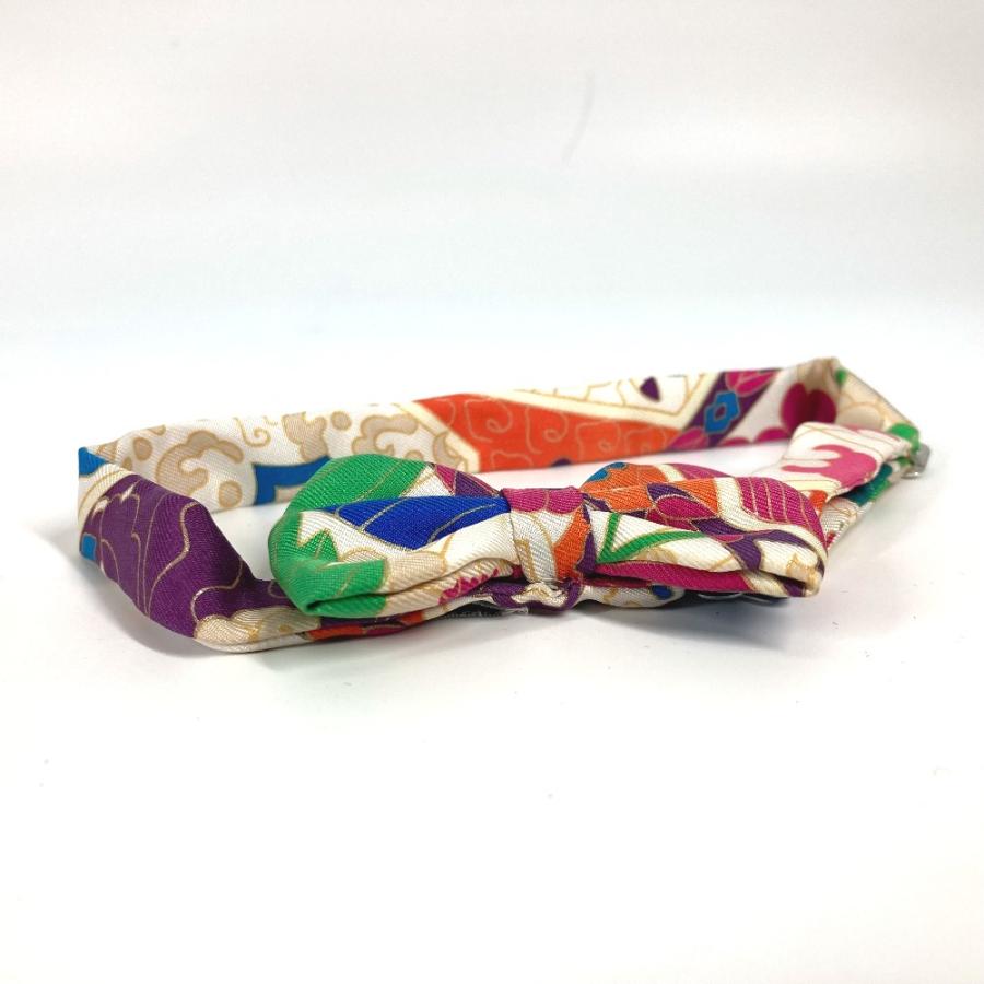 美品 HERMES エルメス ヌーパピヨン 蝶ネクタイ アクセサリー ネクタイ マルチカラー メンズ【中古】 | HERMES | 03