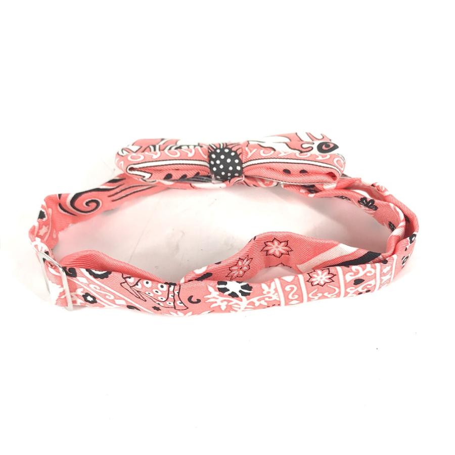 未使用 HERMES エルメス ヌーパピヨン アクセサリー リボン りぼん 蝶ネクタイ ピンク メンズ【中古】 | HERMES | 03