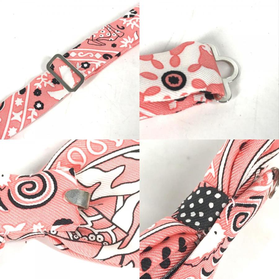 未使用 HERMES エルメス ヌーパピヨン アクセサリー リボン りぼん 蝶ネクタイ ピンク メンズ【中古】 | HERMES | 08