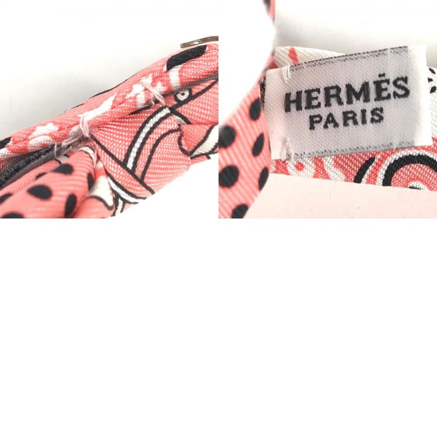 未使用 HERMES エルメス ヌーパピヨン アクセサリー リボン りぼん 蝶ネクタイ ピンク メンズ【中古】 | HERMES | 09