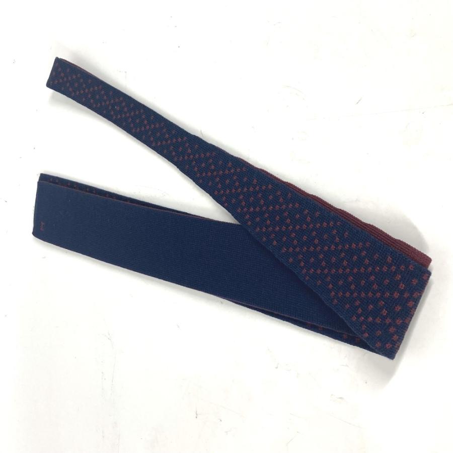 未使用 HERMES エルメス ニットタイ キャトルタン アクセサリー ネクタイ ネイビー メンズ【中古】 | HERMES | 01
