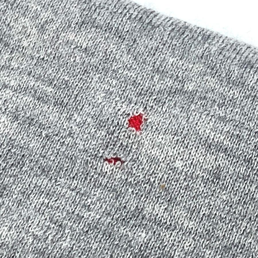 美品 HERMES エルメス アレルトゥール バイカラー Hロゴ マフラー グレー レディース【中古】 | HERMES | 04