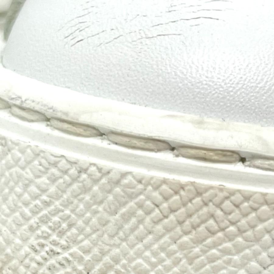 HERMES エルメス アヴァンタージュ 2020SS スポーツシューズ スニーカー レザー レディース　ホワイト×オレンジ | HERMES | 04