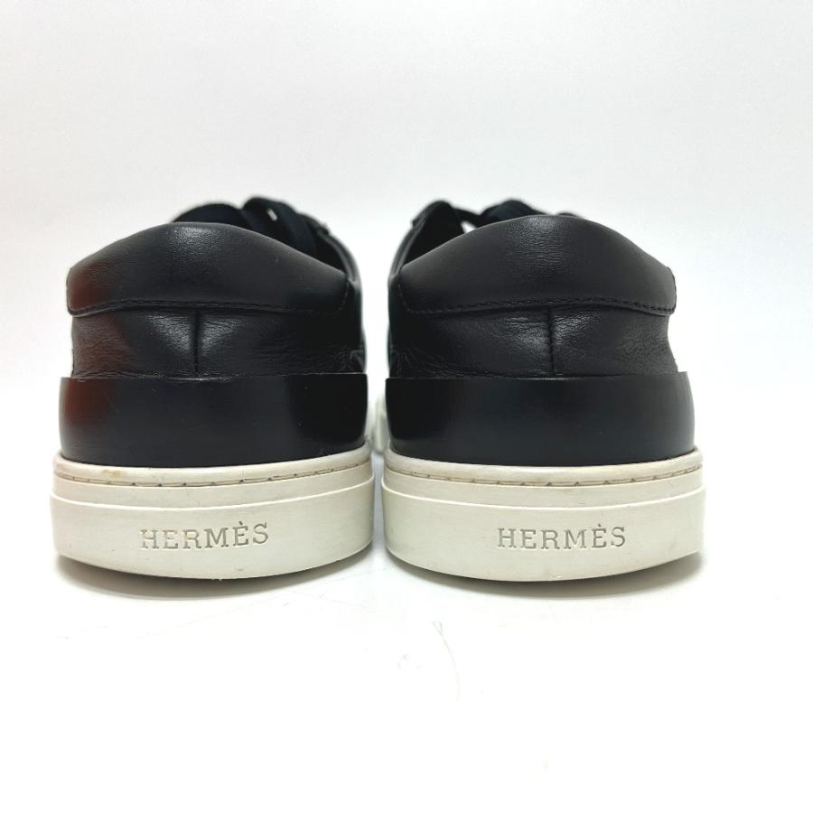 HERMES エルメス ディープ ロウカット 靴 スニーカー《ディープ》（Deep） スニーカー ブラック メンズ【中古】 | HERMES | 02