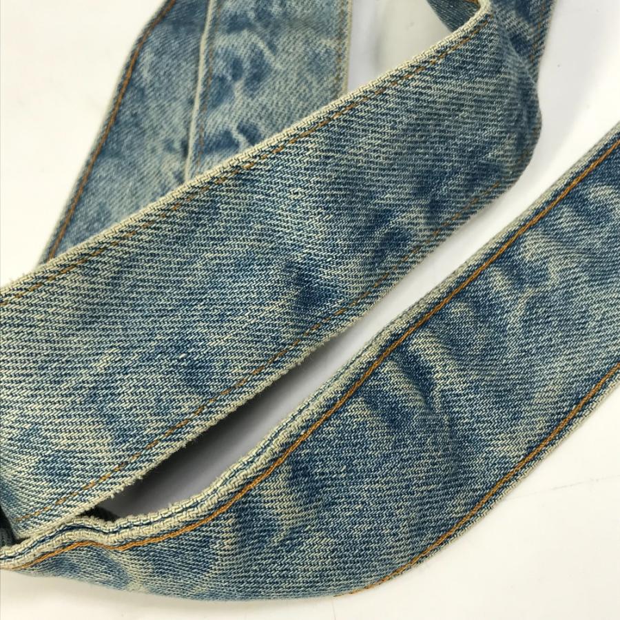 HUNTING WORLD ハンティングワールド ビックロゴ カバン ショルダーバッグ  トートバッグ ブルー レディース【中古】 |  | 07