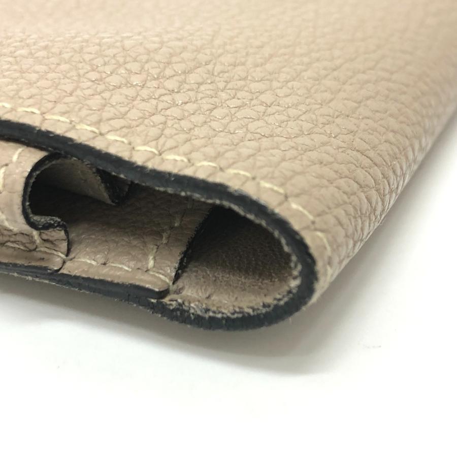 HERMES エルメス ドゴンGM 長財布 グリアスファルト ベージュ レディース【中古】 | HERMES | 04