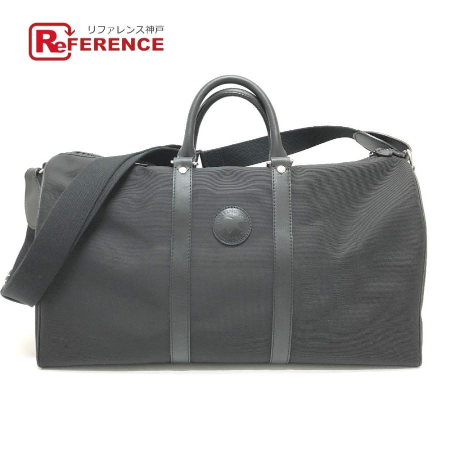 未使用 HUNTING WORLD ハンティングワールド メルセデスベンツコラボ 2WAY カバン ボストンバッグ ブラック メンズ【中古】 | 