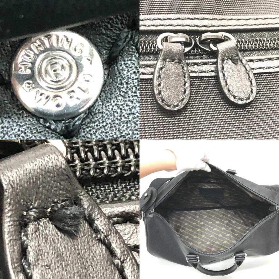 未使用 HUNTING WORLD ハンティングワールド メルセデスベンツコラボ 2WAY カバン ボストンバッグ ブラック メンズ【中古】 |  | 08