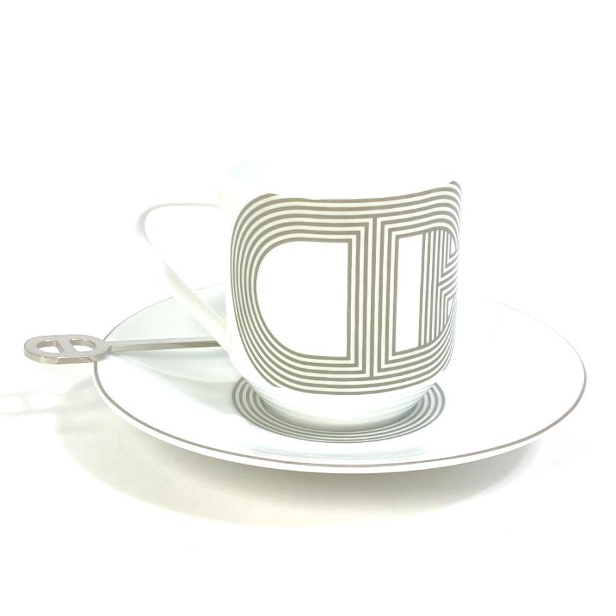 HERMES エルメス 食器 ラリー24 RALLYE カップ＆ソーサー マドラー