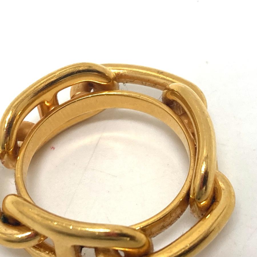 HERMES エルメス シェーヌダンクル スカーフ スカーフリング ゴールド レディース【中古】 | HERMES | 08