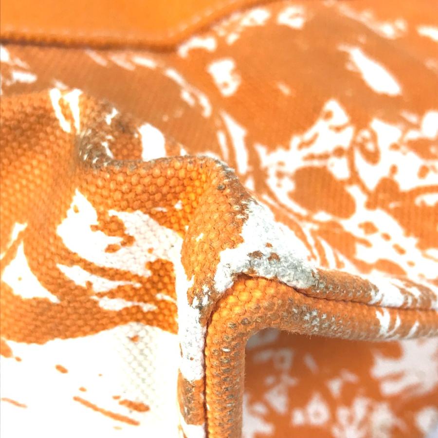 HERMES エルメス ボラボラ PMシュバル シュプリーズ  ポーチ付き カバン ハンドバッグ トートバッグ オレンジ レディース【中古】 | HERMES | 07