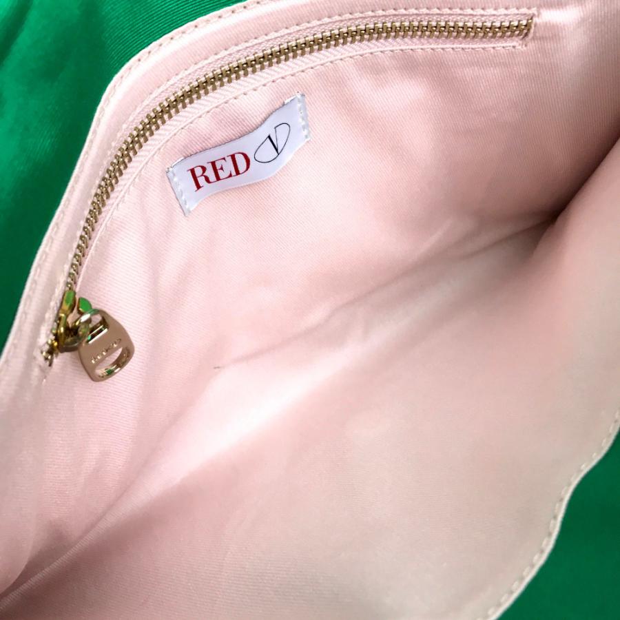 RED VALENTINO リボン バッグ クラッチ 美品 VALENTINO（ヴァレンティノ） 未使用 RED VALENTINO レッド