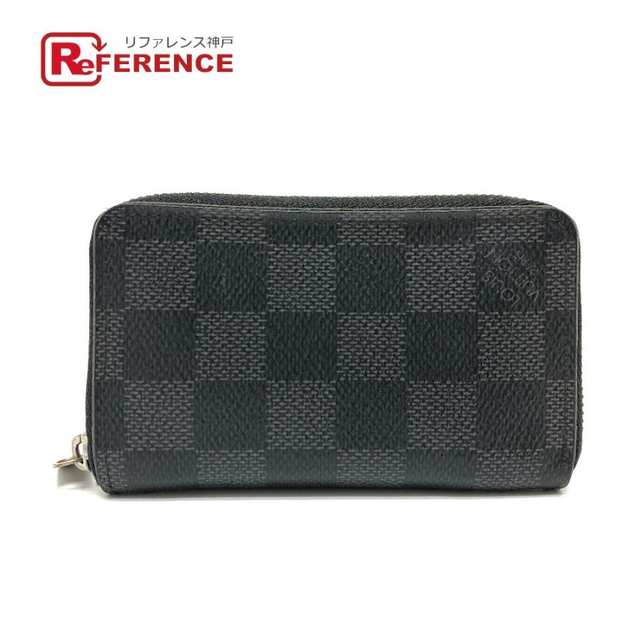 LOUIS VUITTON ルイヴィトン N63076  ジッピーコインパース ダミエグラフィット コインケース ブラック メンズ【中古】 | LOUIS VUITTON
