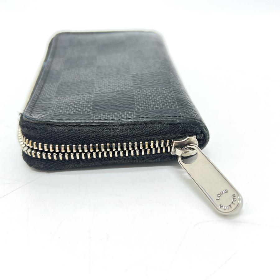 LOUIS VUITTON ルイヴィトン N63076 グラフィット ジッピーコインパース 小銭入れ コインケース ブラック メンズ【中古】 | LOUIS VUITTON | 02