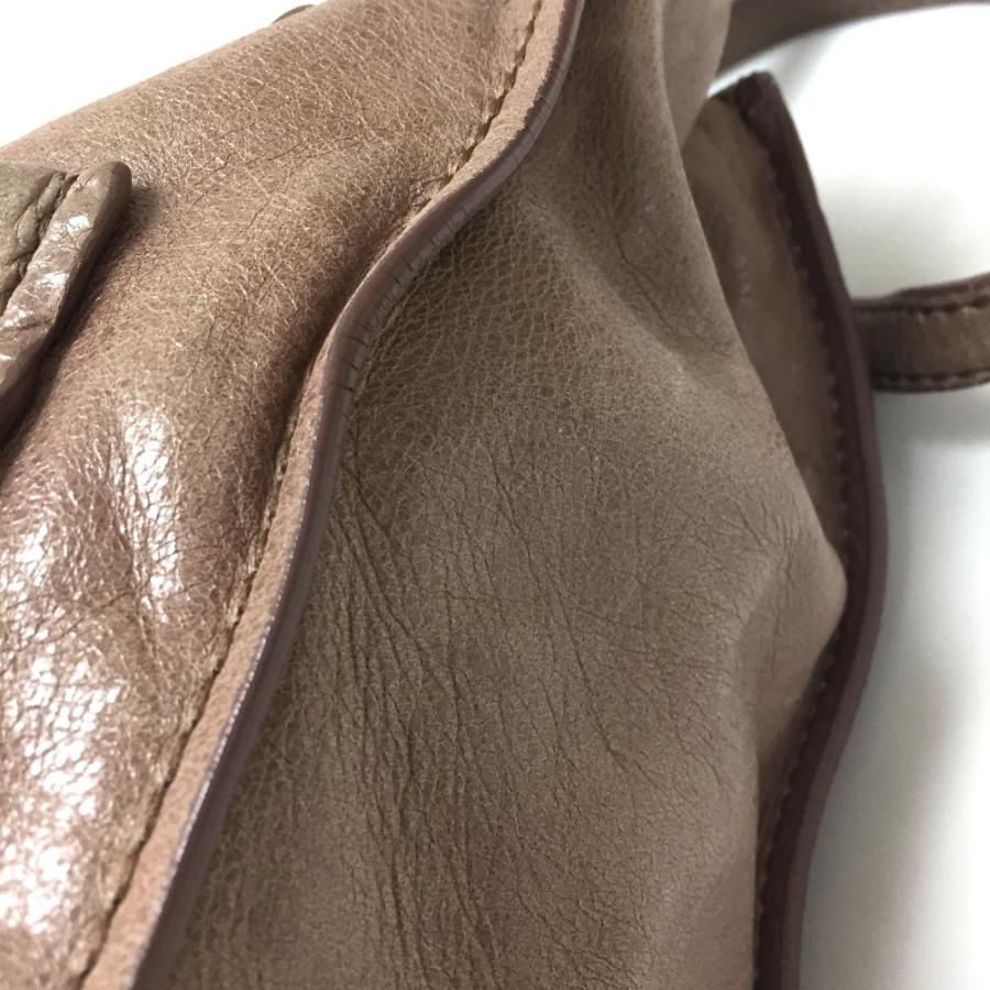 MIU MIU ミュウミュウ  肩掛けショルダーバッグ トートバッグ レザー ピンクベージュ系 レディース | miu miu | 02