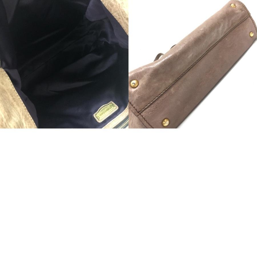 MIU MIU ミュウミュウ  肩掛けショルダーバッグ トートバッグ レザー ピンクベージュ系 レディース | miu miu | 07