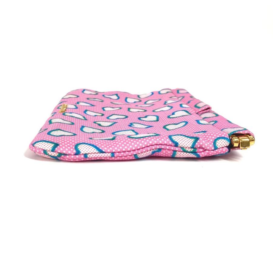 miu miu（ミュウミュウ） 美品 ハート ロゴ カバン ポーチ クラッチ