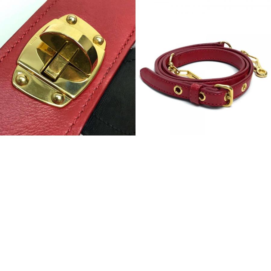 miu MIUMIU ミュウミュウ クラッチバッグ ショルダー マテラッセ