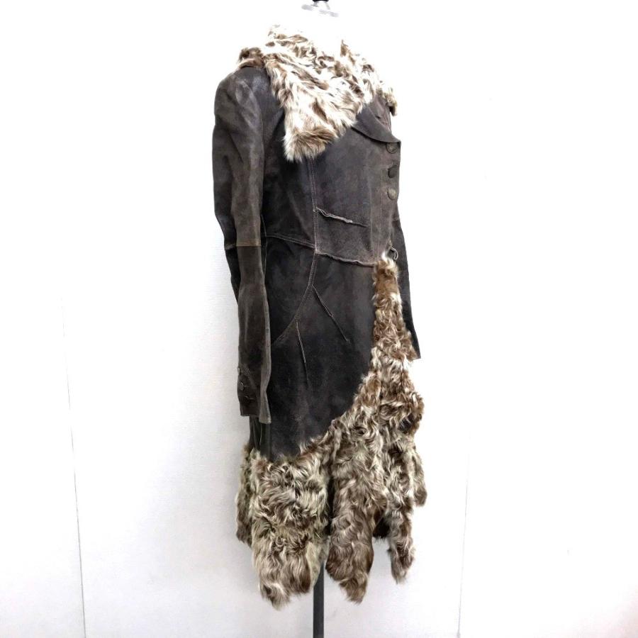 ARTICO アルティコ ロングコート ファーコート ロングコート ムートン  