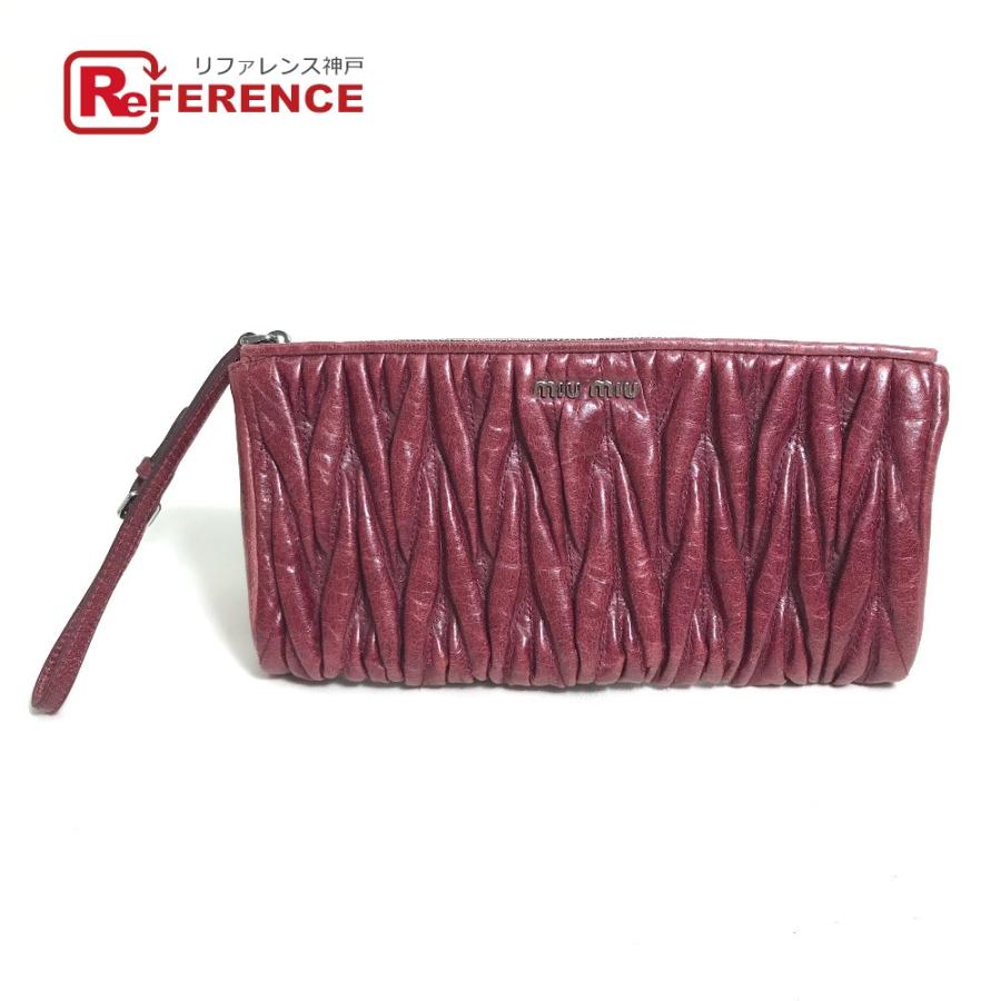 MIUMIU ミュウミュウ MATELASSE (マテラッセ) セカンドバッグ ポーチ