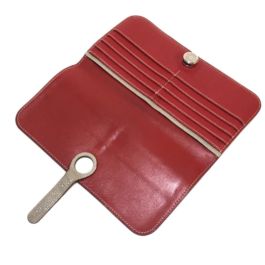 週末セールエルメスドゴンロングバイカラー