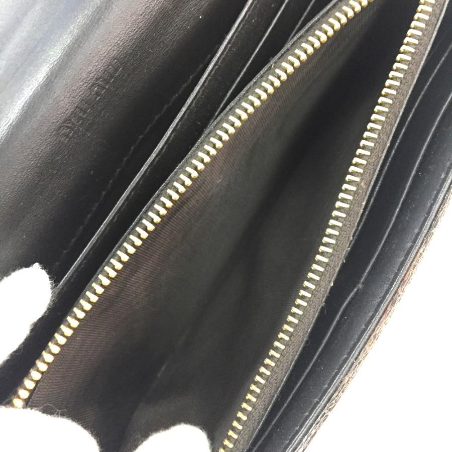 美品！クロコ型押しレザー　エメラルドグリーン 5M1109 　miumiu長財布 miu miu（ミュウミュウ） 5M1109 長財布 クロコ型押し 長財布 レザー