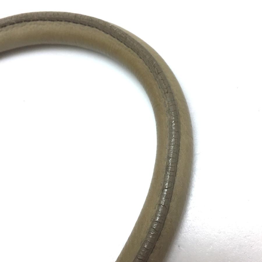 MIU MIU ミュウミュウ  肩掛けショルダーバッグ ラージ ハンドバッグ レザー ベージュ系 レディース | miu miu | 06