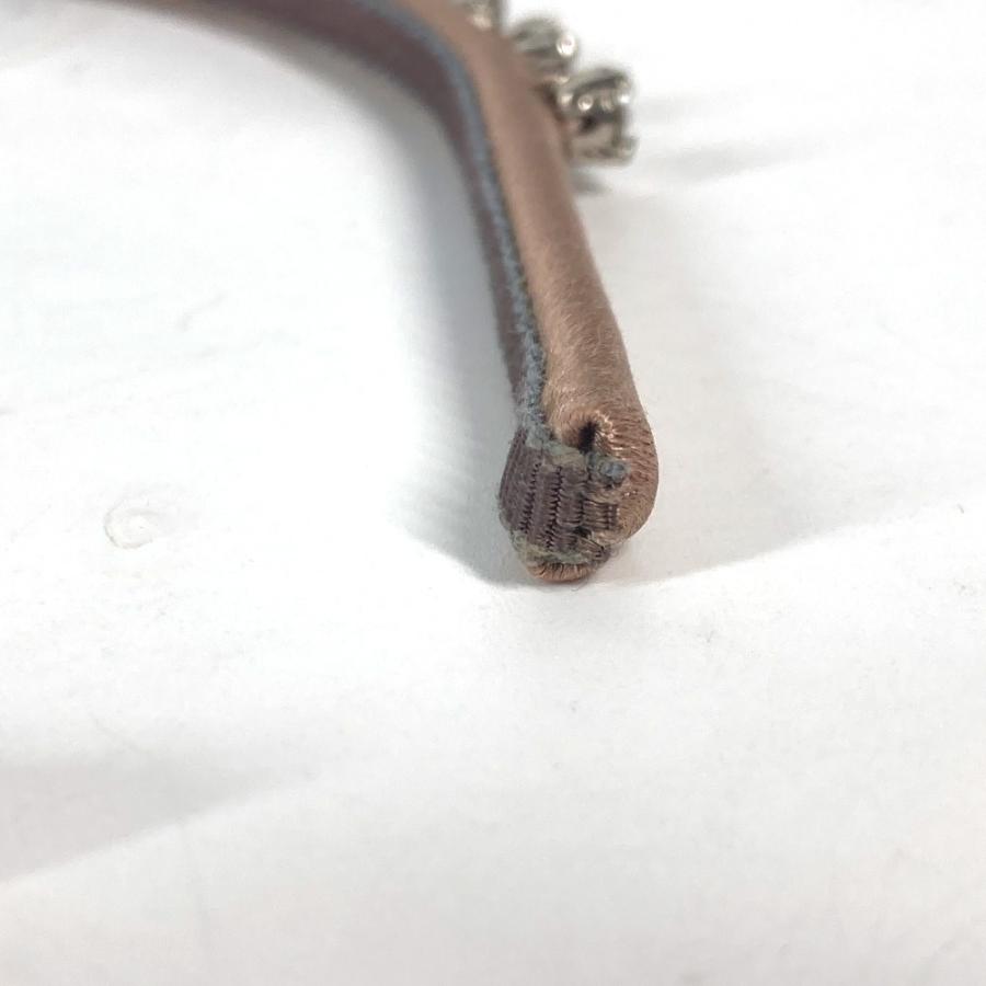 美品 MIUMIU ミュウミュウ ラインストーン クリスタル ヘアアクセサリー ヘアバンド カチューシャ ピンク レディース【中古】 | miu miu | 08