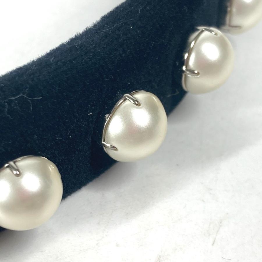 美品 MIUMIU ミュウミュウ ラインストーン ヘアアクセサリー ヘアバンド ヘッドバンド カチューシャ ブラック レディース【中古】 | miu miu | 06