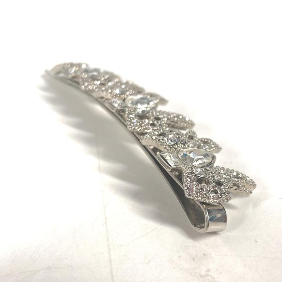 miu miu（ミュウミュウ） 美品 5JF031 リボン ラインストーン りぼん
