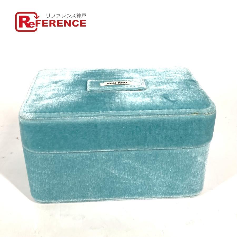 miu miu 水色 収納ボックス 中型 miu miu 水色 収納ボックス 中型 miu miu 水色 収納ボックス 中型