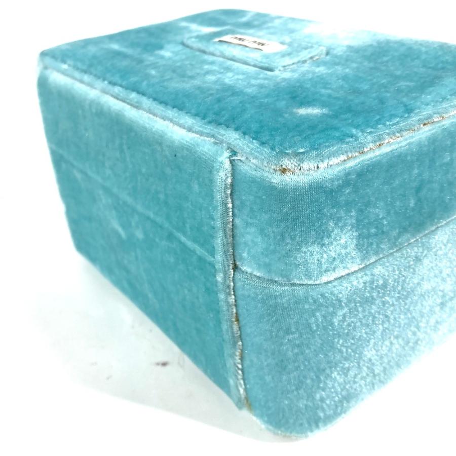 miu 美品 MIUMIU ミュウミュウ ロゴ ジュエリーケース