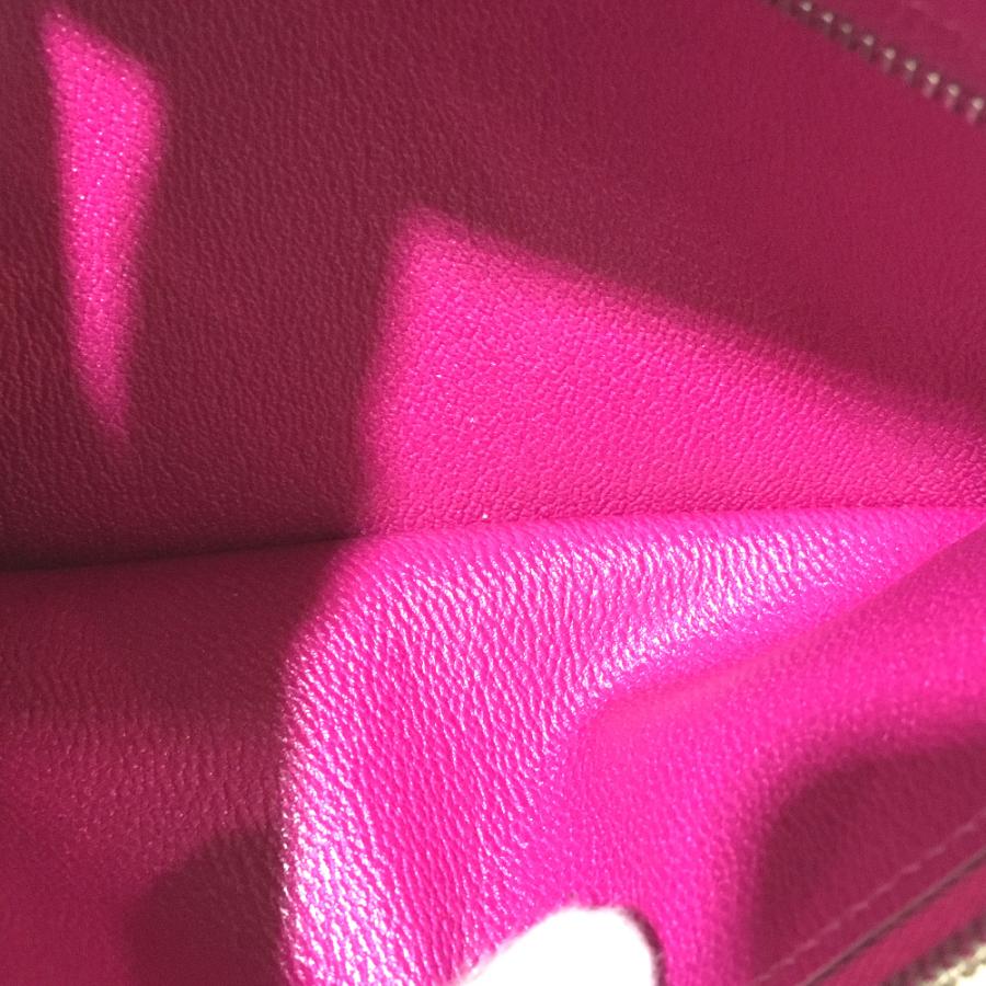 HERMES エルメス ベアンスフレ アリゲーター クロコ 二つ折り 長財布 クロコダイル Q□刻 ローズシェヘラザード ピンク レディース【中古】 | HERMES | 07