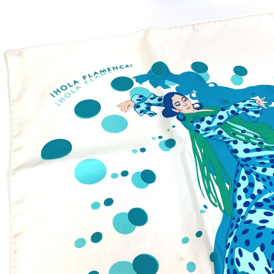 HERMES エルメス カレ90 iHOLA FLAMENCAI フラメンコ スカーフ HERMES エルメス カレ90 iHOLA FLAMENCAI フラメンコ スカーフ