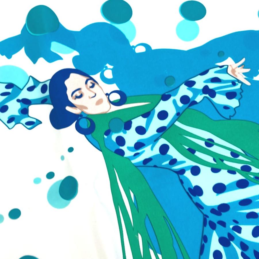 HERMES エルメス カレ90 iHOLA FLAMENCAI フラメンコ スカーフ HERMES エルメス カレ90 iHOLA FLAMENCAI フラメンコ スカーフ