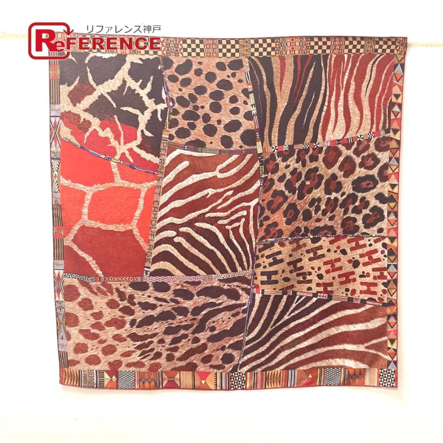 HERMES スカーフ カレ90 野生とカモフラージュ エルメス 新品未使用 HERMES（エルメス） カレ90 PELAGES ET CAMOUFLAGE 野生と