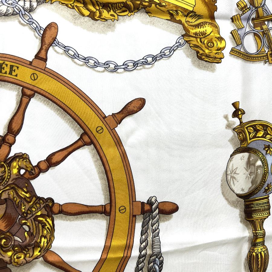 HERMES エルメス カレ90 MUSEE 美術館 カレ 90 スカーフ ピンク レディース【中古】 | HERMES | 06