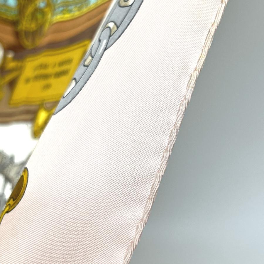 HERMES エルメス カレ90 MUSEE 美術館 カレ 90 スカーフ ピンク レディース【中古】 | HERMES | 07