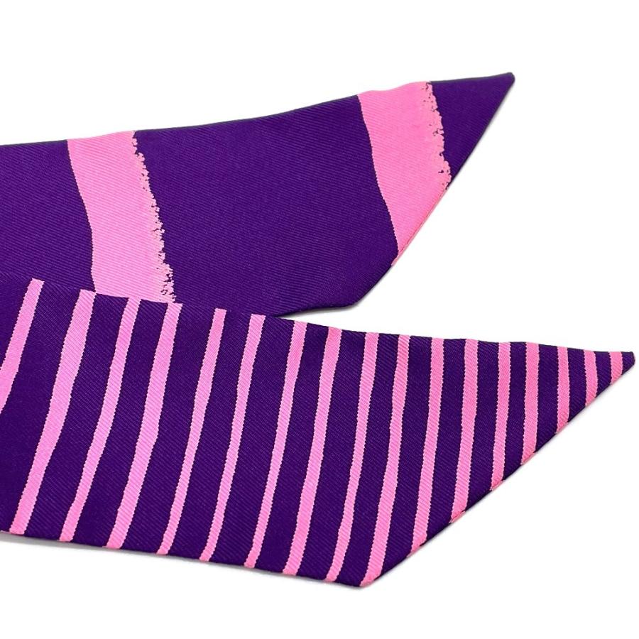 お1人様1点限り】 HERMES❤エルメス ツイリー パープル×ピンク