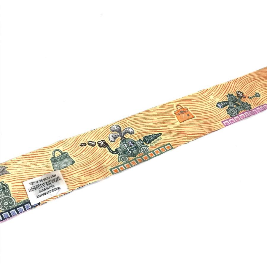 HERMES エルメス ツイリー ツィリー  バンドスカーフ スカーフ マルチカラー レディース【中古】 | HERMES | 03