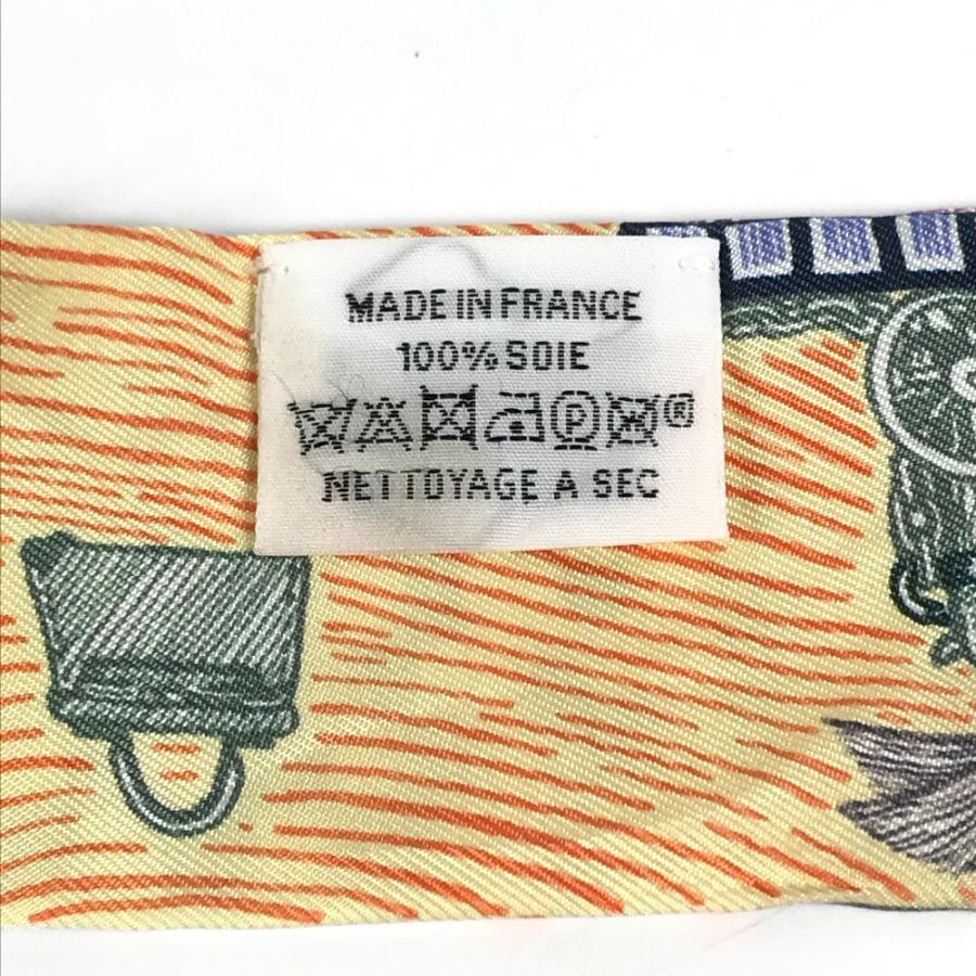 HERMES エルメス ツイリー ツィリー  バンドスカーフ スカーフ マルチカラー レディース【中古】 | HERMES | 08